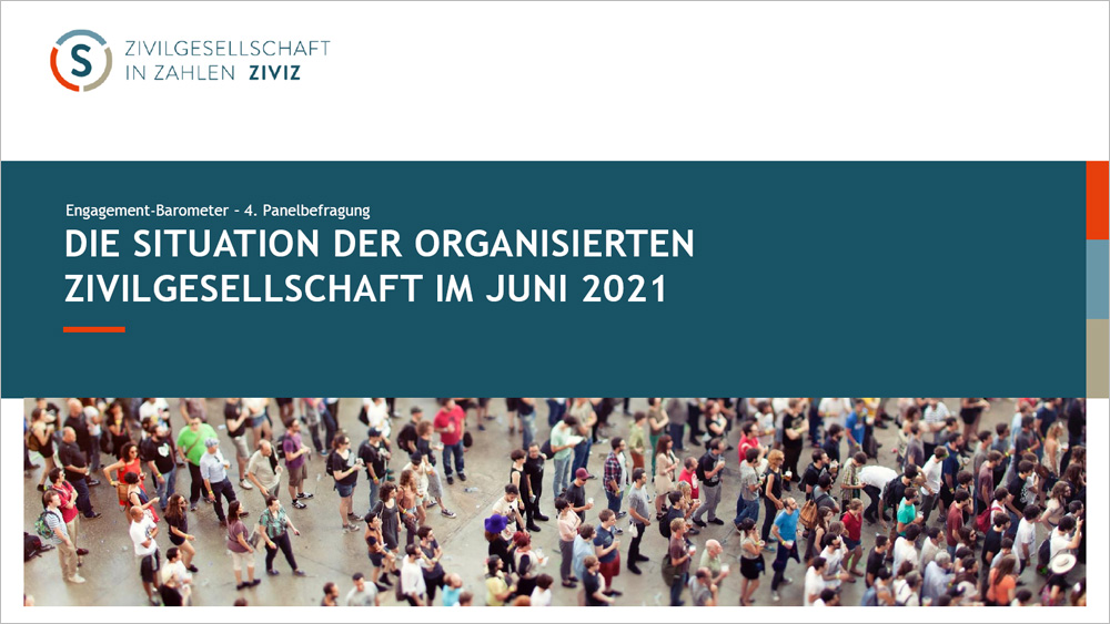 Die Situation der organisierten Zivilgesellschaft im Juni 2021 (Cover)