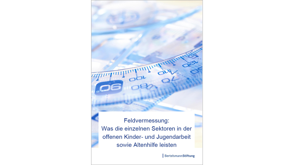 Feldvermessung: Was die einzelnen Sektoren in der offenen Kinder- und Jugendarbeit sowie Altenhilfe leisten (Cover)