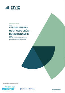 Vereinssterben oder neue Gründungsdynamik? (Cover der Publikation)