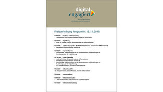 digital.engagiert: Programmheft zur Preisverleihung