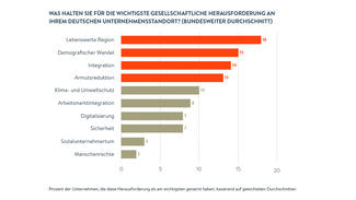 Unternehmen gestalten Regionen (Infografik)