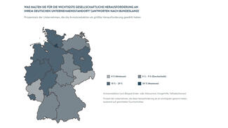 Unternehmen gestalten Regionen (Infografik)