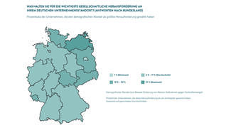 Unternehmen gestalten Regionen (Infografik)